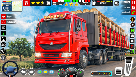 اسکرین شات 2 بازی Heavy Truck Simulator Games 3D