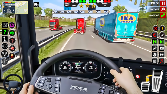اسکرین شات 4 بازی Heavy Truck Simulator Games 3D