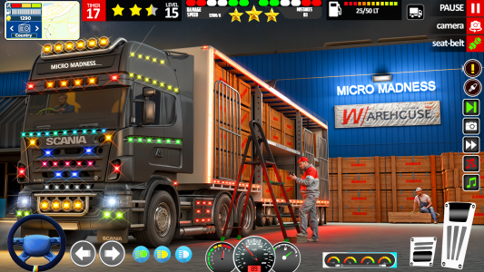 اسکرین شات 4 بازی Heavy Truck Simulator Games 3D