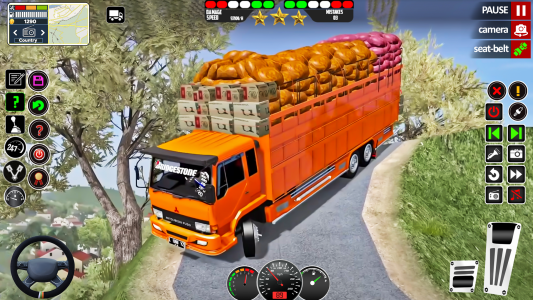 اسکرین شات 5 بازی Heavy Truck Simulator Games 3D