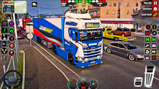 اسکرین شات 3 بازی Heavy Truck Simulator Games 3D