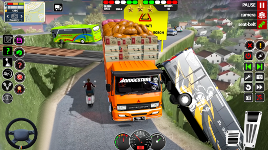 اسکرین شات 6 بازی Heavy Truck Simulator Games 3D