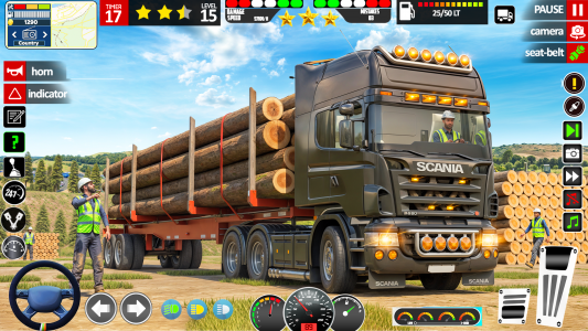 اسکرین شات 1 بازی Heavy Truck Simulator Games 3D