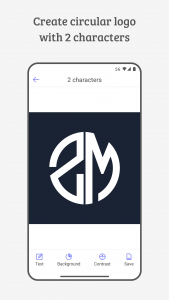 اسکرین شات برنامه Circle Text Logo Maker (Circle Text Generator) 2
