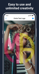 اسکرین شات 5 برنامه Circle Text Logo Maker