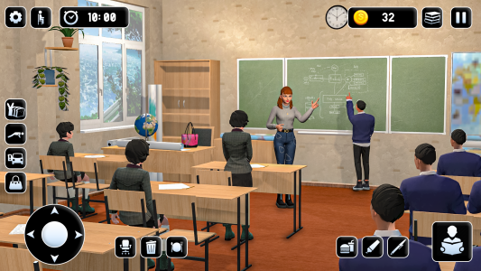 اسکرین شات بازی High School Teacher Game 3D 1