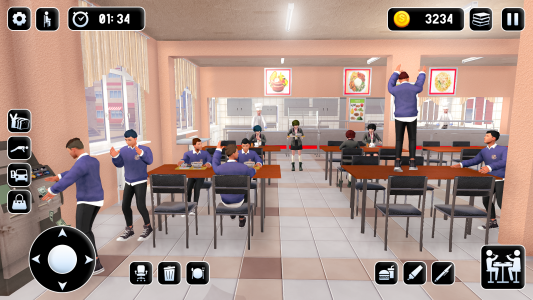 اسکرین شات بازی High School Teacher Game 3D 3