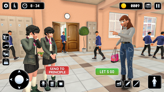 اسکرین شات بازی High School Teacher Game 3D 2