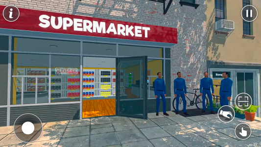 اسکرین شات بازی Supermarket Cashier Games 3D 1