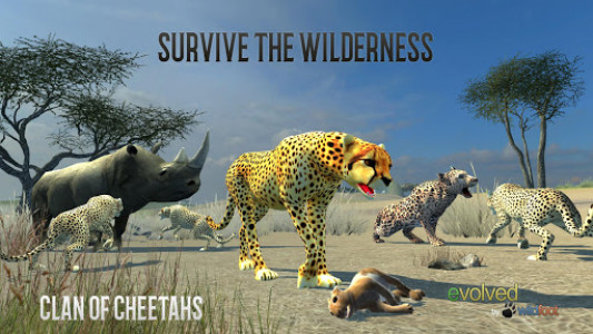اسکرین شات بازی Clan of Cheetahs 2