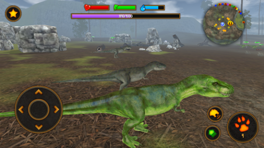 اسکرین شات بازی Clan of T-Rex 3