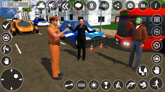 اسکرین شات بازی Police City Traffic Warden 4