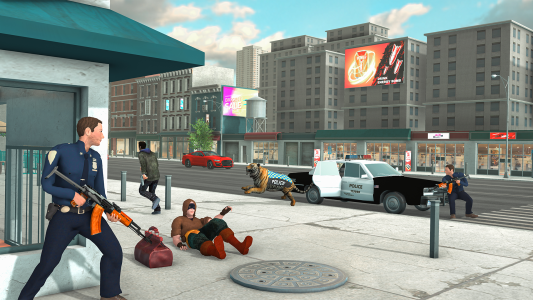 اسکرین شات 3 برنامه Police Tiger Game City Crime