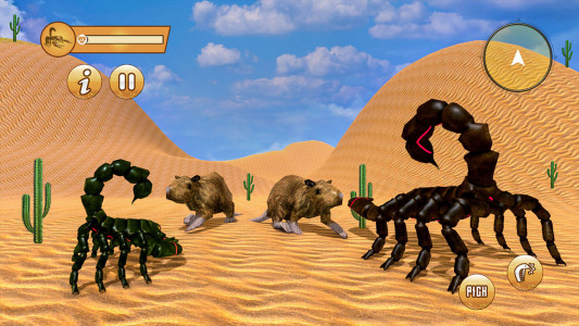 اسکرین شات بازی Wild Scorpion Simulator Game 1