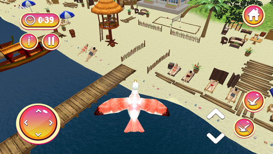 اسکرین شات 4 بازی Seagull Family: Offline Games