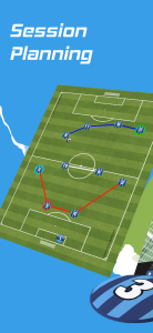 اسکرین شات 1 برنامه TacticalPad Coach's Whiteboard