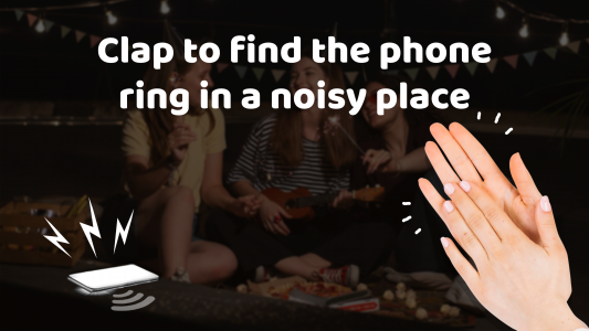 اسکرین شات 6 برنامه Find Lost Phone By Clap, Voice