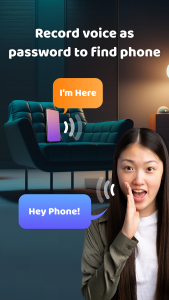 اسکرین شات 4 برنامه Find Lost Phone By Clap, Voice
