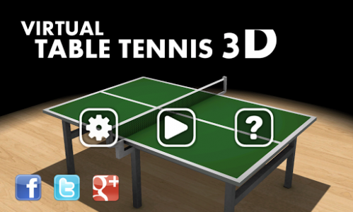 اسکرین شات بازی Virtual Table Tennis 3D 4
