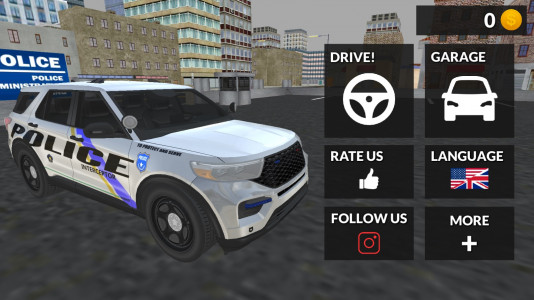 اسکرین شات بازی American Police Car Driving 4