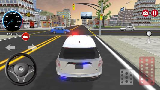 اسکرین شات بازی American Police Car Driving 3