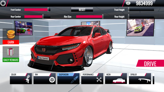 اسکرین شات بازی Type-R Car Racing Game 2024 1