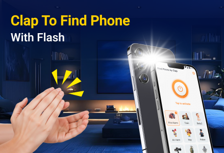 اسکرین شات 4 برنامه Find Your Phone by Clapping