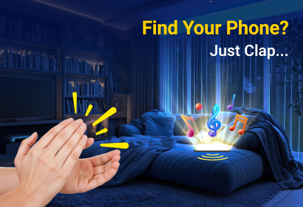 اسکرین شات 2 برنامه Find Your Phone by Clapping