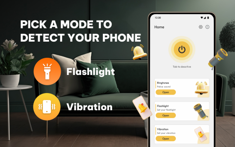 اسکرین شات 4 برنامه Clap To Find Phone By Flash
