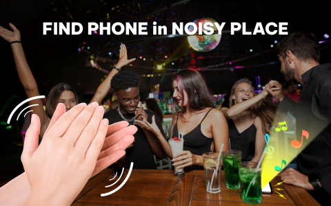 اسکرین شات 3 برنامه Clap To Find Phone By Flash