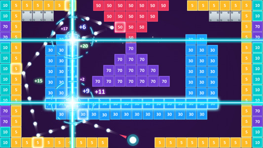اسکرین شات 3 بازی Bricks Breaker - Endless Balls