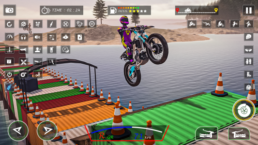 اسکرین شات بازی Bike Racing Game-USA Bike Game 1