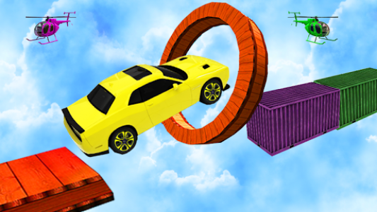 اسکرین شات برنامه Extreme Car Driving 2020 -Mega Car Stunts Games 5
