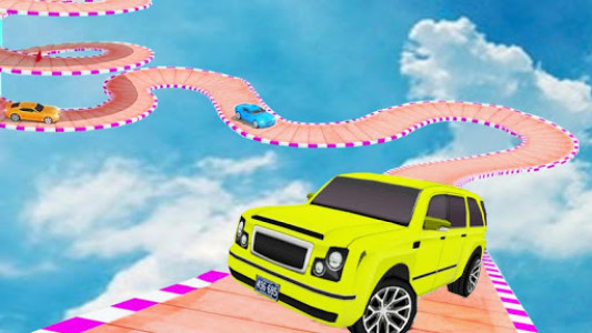 اسکرین شات برنامه Extreme Car Driving 2020 -Mega Car Stunts Games 2