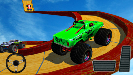 اسکرین شات بازی Monster Truck :Car Racing Game 2