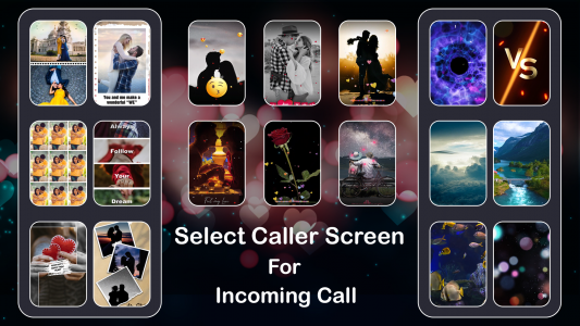 اسکرین شات برنامه Particle Call Screen Ringtone 4