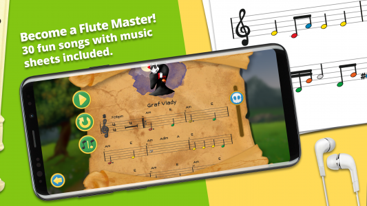 اسکرین شات بازی Flute Master - Learn Recorder 4