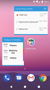 اسکرین شات برنامه Student Calendar - Remember tasks ToDo & Timetable 3