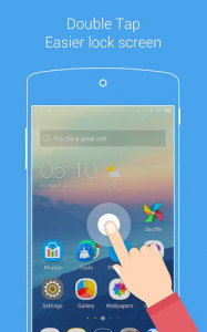 اسکرین شات برنامه Fast Locker: Double Tap Lock Screen for U Launcher 1