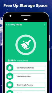اسکرین شات 1 برنامه Clean my Phone: Release Space
