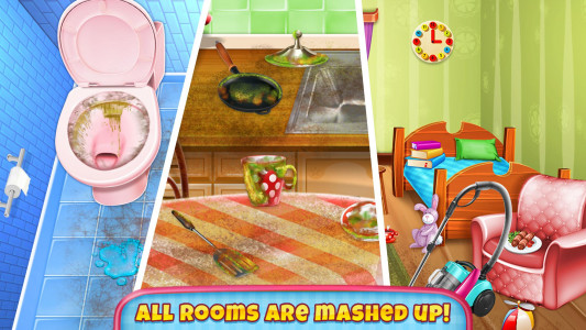 اسکرین شات 6 برنامه My Messy Home Cleanup
