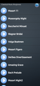 اسکرین شات 6 برنامه Classical Music Ringtones