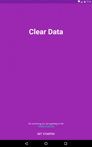 اسکرین شات برنامه Clear Data 7