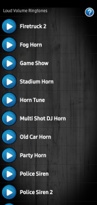اسکرین شات 5 برنامه Loud Volume Ringtones