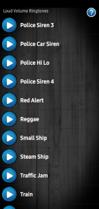 اسکرین شات 6 برنامه Loud Volume Ringtones