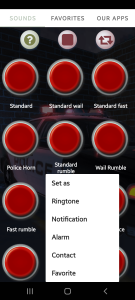 اسکرین شات 3 برنامه Police Siren Ringtones