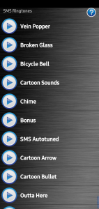 اسکرین شات 5 برنامه SMS Ringtones
