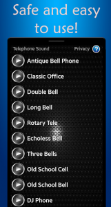 اسکرین شات برنامه Telephone Ringtones 5