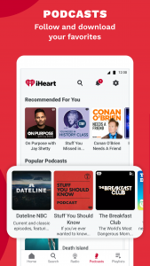 اسکرین شات برنامه iHeart: Music, Radio, Podcasts 7