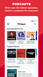 اسکرین شات برنامه iHeart: Music, Radio, Podcasts 5